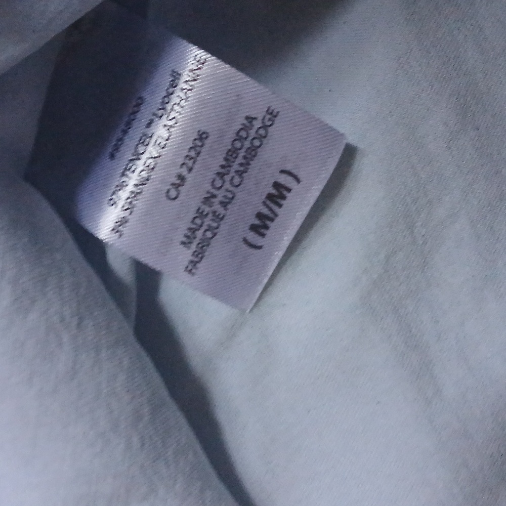 Como Vintage Light Blue Casual Button Down Shirt - Picture 7 of 9